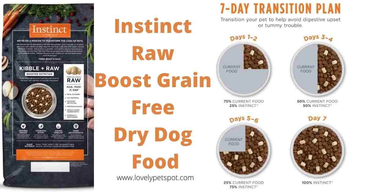 Instinct Raw Boost Grain Free Dry Dog Food