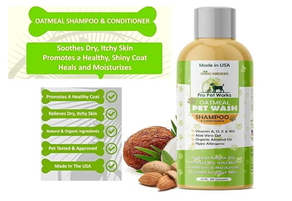 Organic 5 in 1 Oatmeal Bulldog Shampoo123