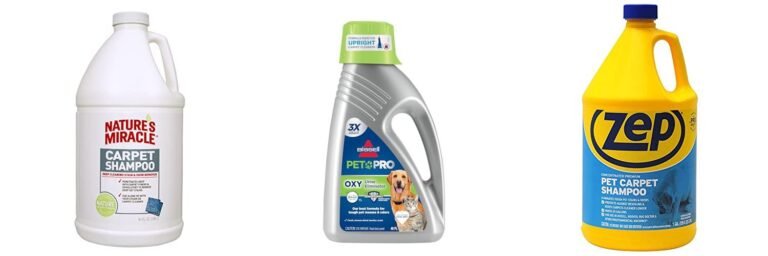 Top 5 Carpet Shampoos for Dog Urine Odor Removal
